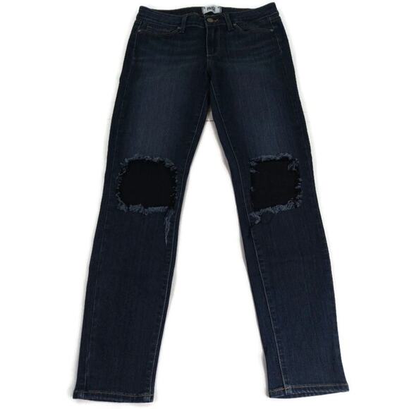 J421 GUC $169 PAIGE Verdugo Ultra Distressed Ankle size 28 - Picture 5 of 10